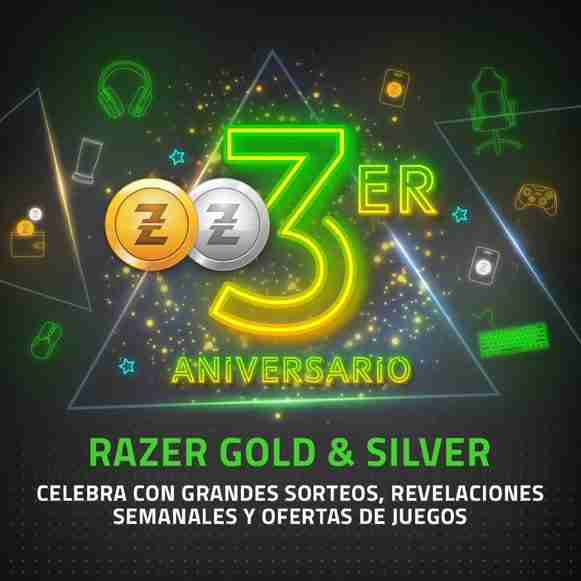 Razer Gold cumple su tercer aniversario